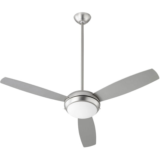 Quorum Expo Ceiling Fan in Satin Nickel  20523-65