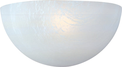 Maxim Essentials 1-Light Wall Sconce in White 20585MRWT