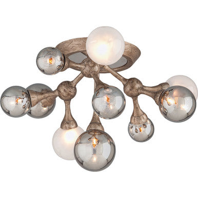 Corbett Lighting Element Semi Flush in Vienna Bronze 206-311-SGL