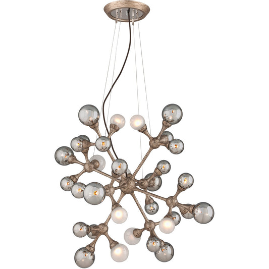 Corbett Lighting Element Chandelier in Vienna Bronze 206-432