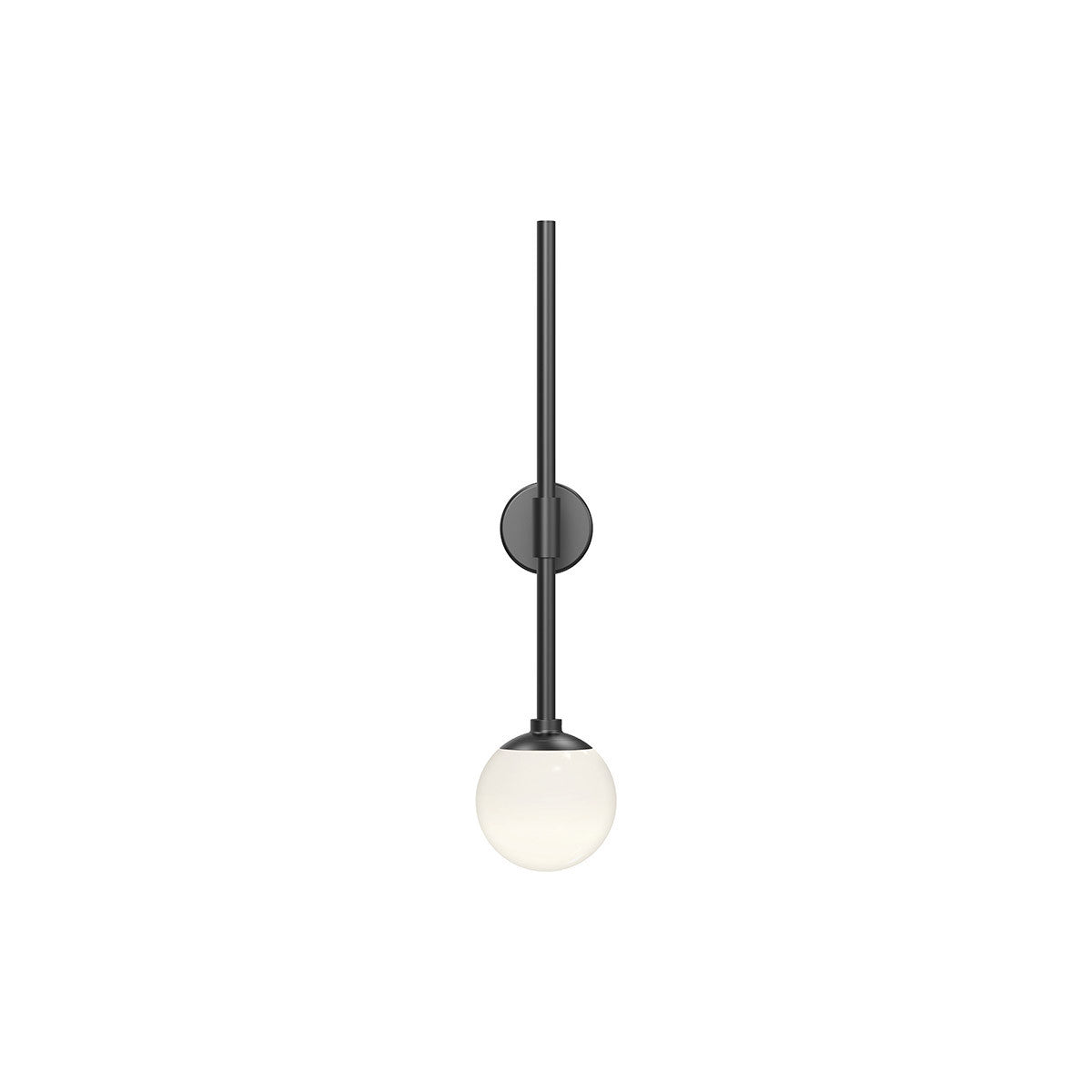 Sonneman Lighting Sabon LED Sconce in Satin Black 2060.25