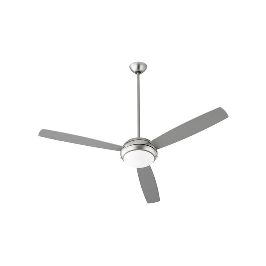 Quorum Expo Ceiling Fan in Satin Nickel  20603-65