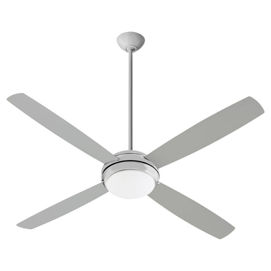 Quorum Expo Ceiling Fan in Satin Nickel 20604-65