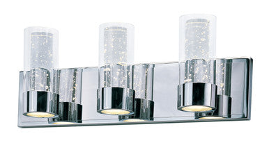 Maxim Sync 3-Light LED Bath Vanity Light in Polished Chrome 20903CLPC