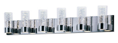 Maxim Sync 6-Light LED Bath Vanity Light in Polished Chrome 20906CLPC