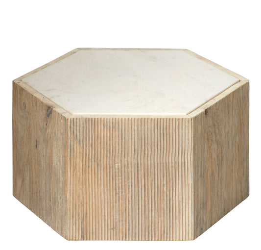 Jamie Young Argan Hexagon Table 20ARGA-SMWH