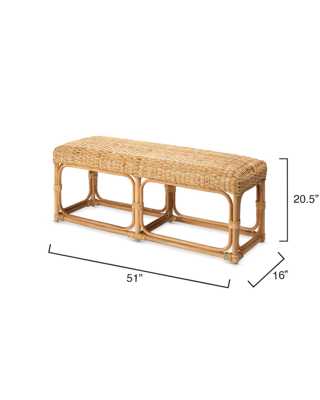 Jamie Young Avery Bench 20AVER-BENA