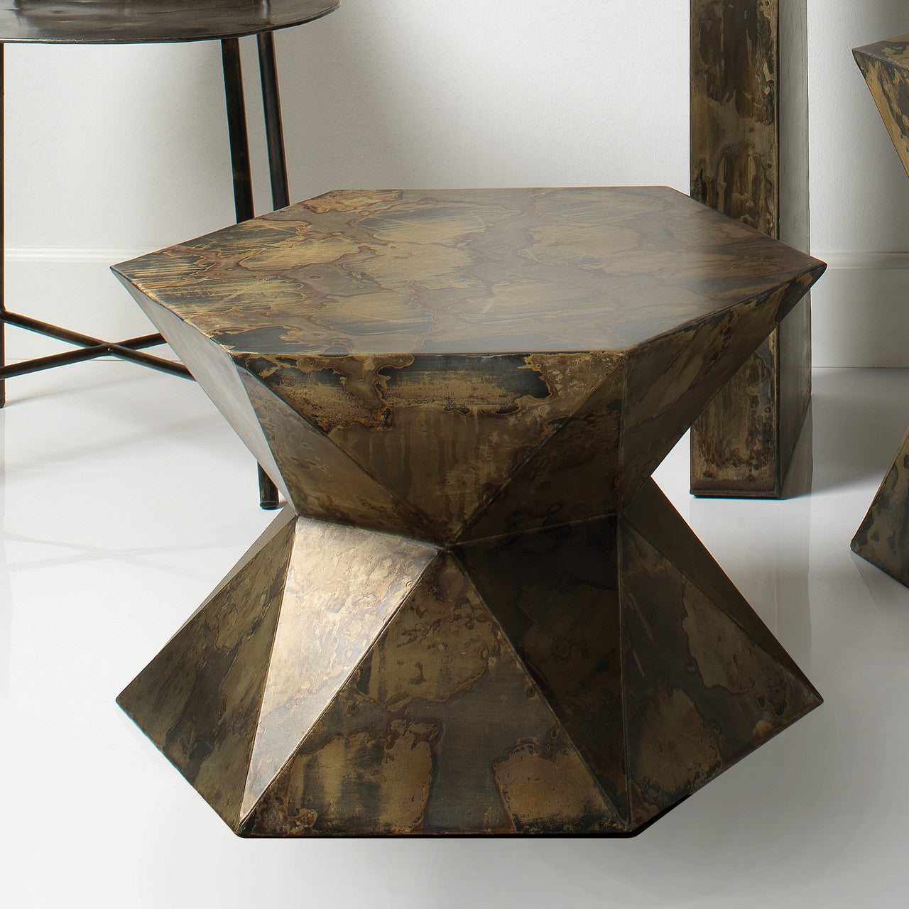 Jamie Young Crown Side Table 20CROW-LGAW