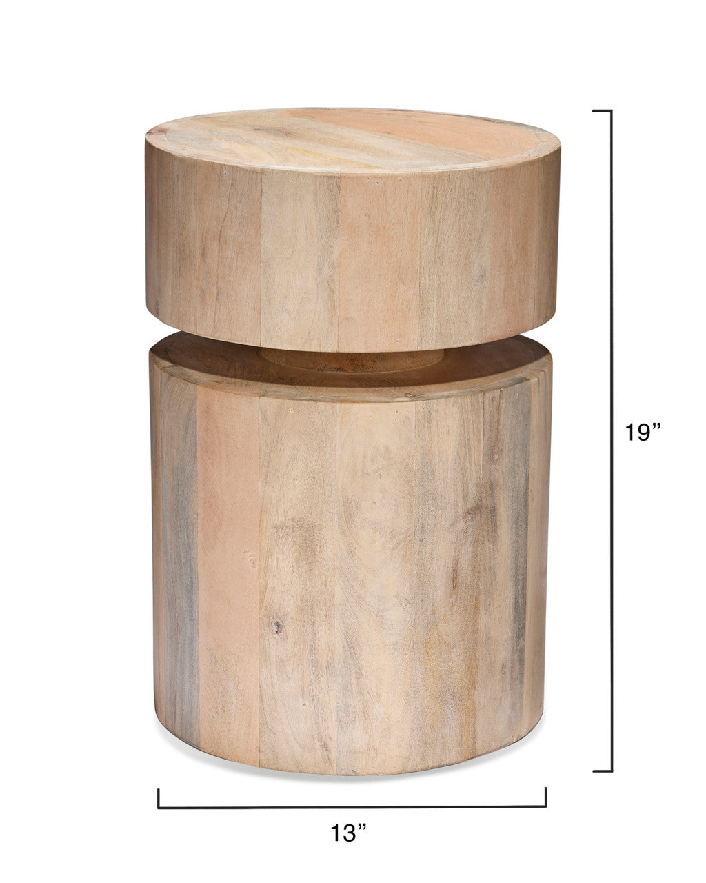 Jamie Young  Dylan Round Side Table 20DYLA-STWW