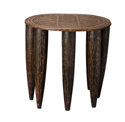 Jamie Young Naga Stool 20NAGA-STDK