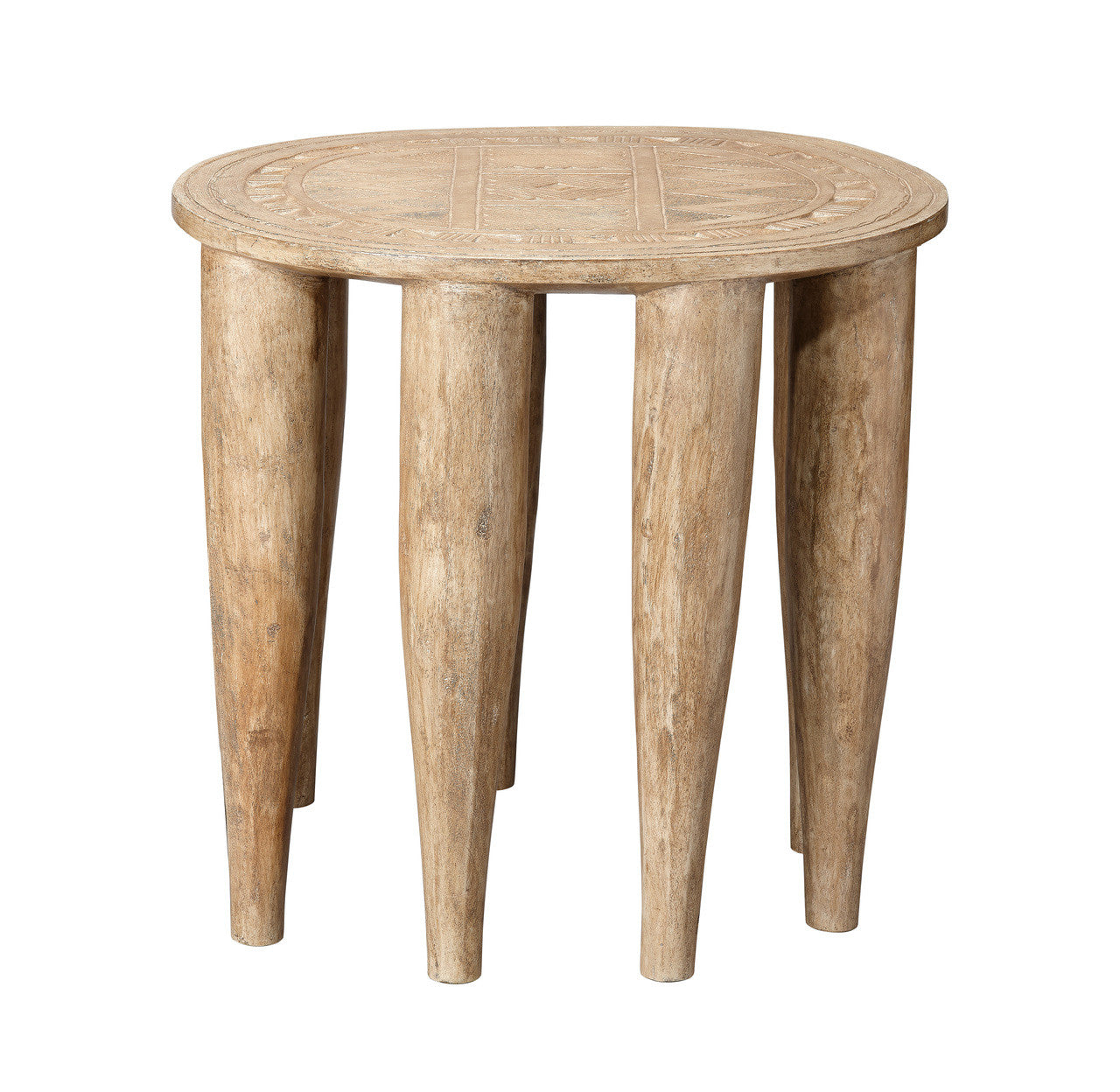 Jamie Young Naga Stool 20NAGA-STNA