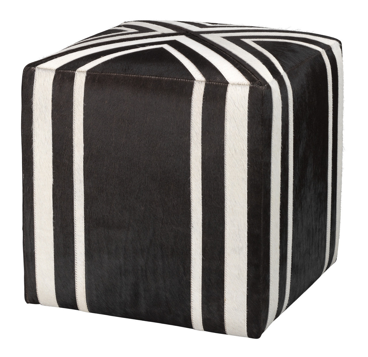 Jamie Young Nantucket Criss Cross Ottoman 20NANT-OTES