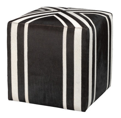 Jamie Young Nantucket Criss Cross Ottoman 20NANT-OTES