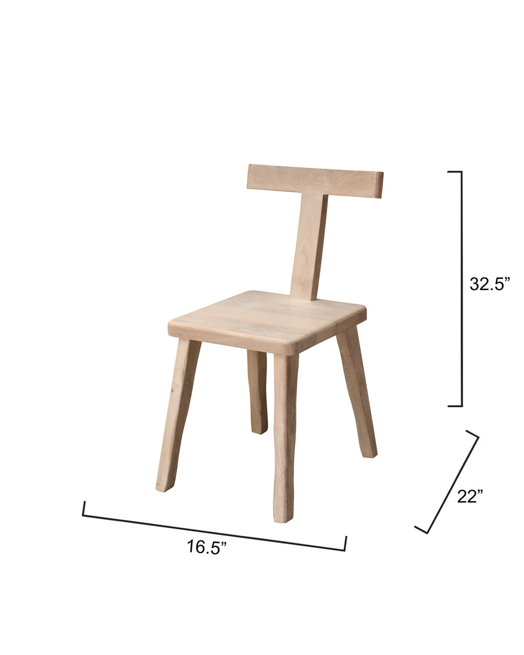 Jamie Young Parlor Chair 20PARL-CHWH