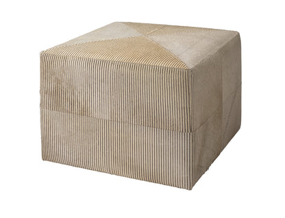 Jamie Young Pinstriped Ottoman 20PINS-LGCR