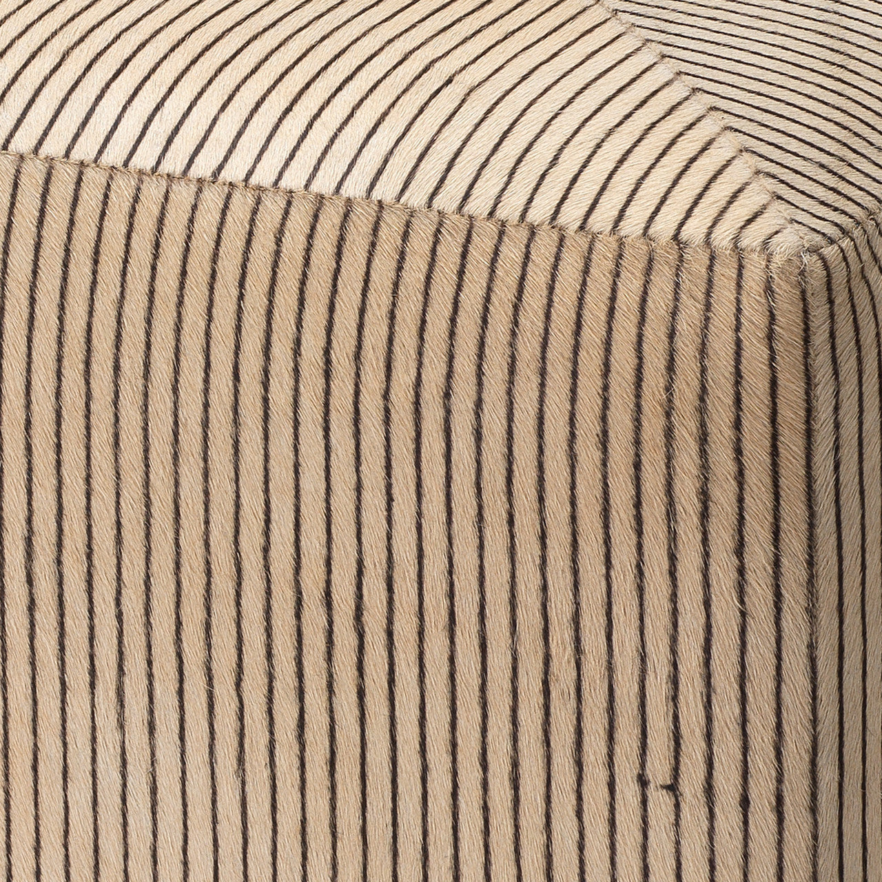 Jamie Young Pinstriped Ottoman 20PINS-SMCR