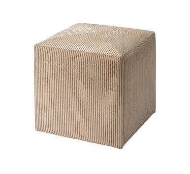 Jamie Young Pinstriped Ottoman 20PINS-SMCR