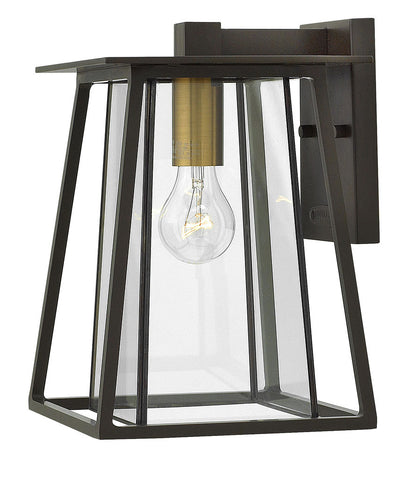 Hinkley Lighting Walker Small Wall Mount Lantern Buckeye Bronze 2100KZ