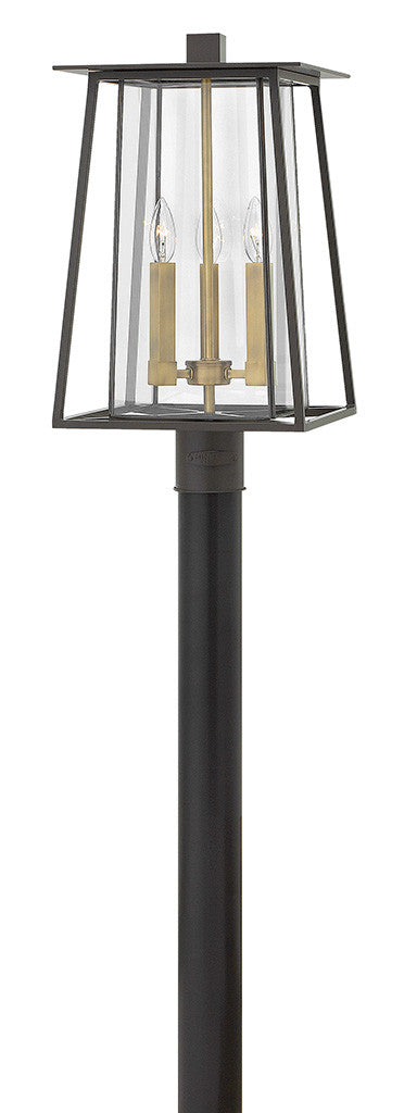 Hinkley Lighting Walker Large Post Top or Pier Mount Lantern Buckeye Bronze LED Bulb(s) Included 2101KZ-LL