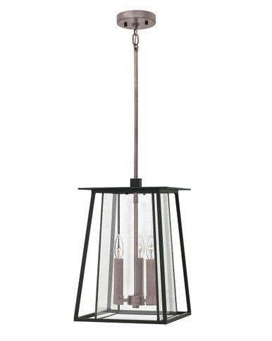 Hinkley Lighting Walker Large Hanging Lantern Black LED Bulb(s) Included 2102BK-LL