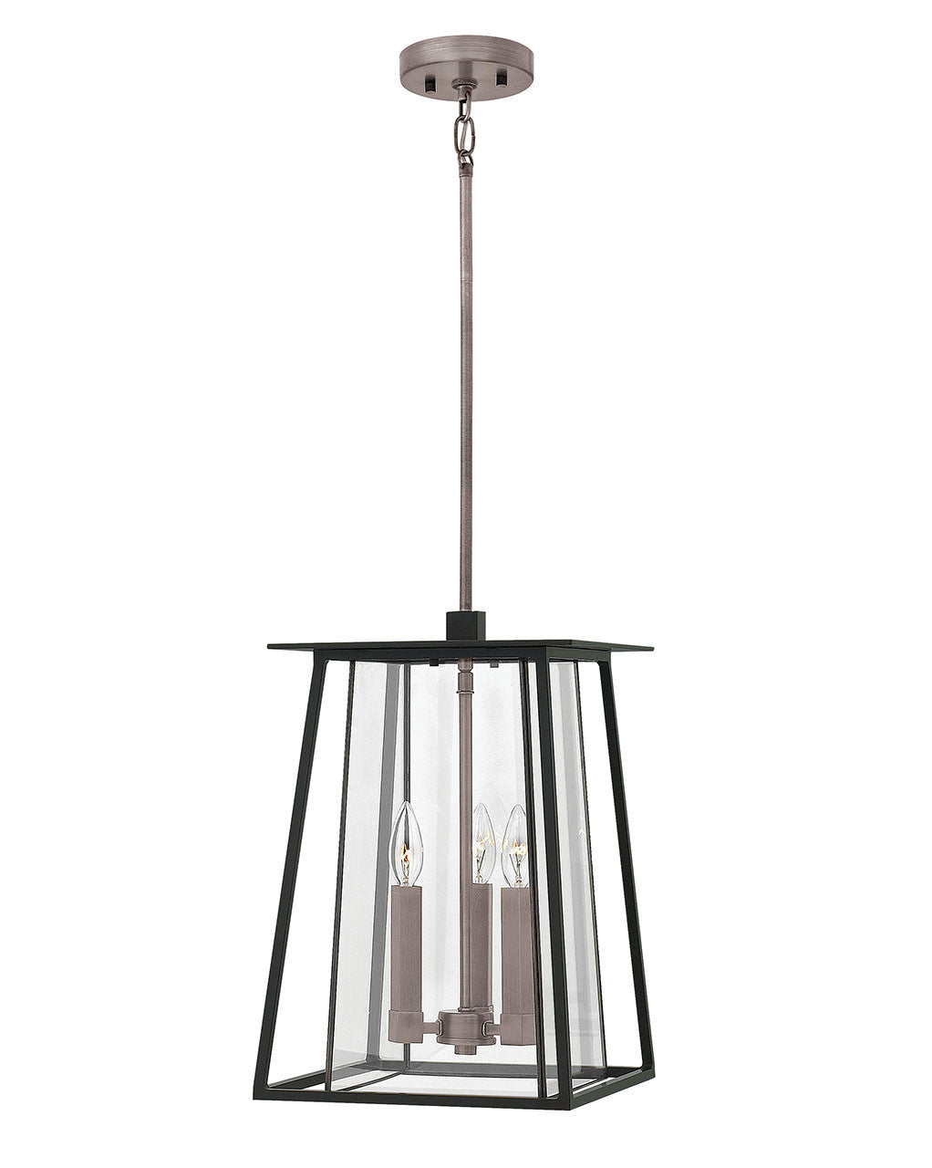 Hinkley Lighting Walker Large Hanging Lantern Black 2102BK