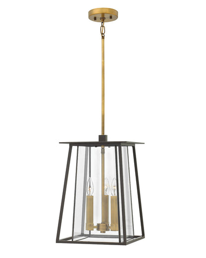 Hinkley Lighting Walker Large Hanging Lantern Buckeye Bronze LED Bulb(s) Included 2102KZ-LL