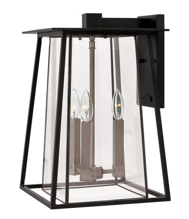 Hinkley Lighting Walker Large Wall Mount Lantern Black LED Bulb(s) Included 2105BK-LL