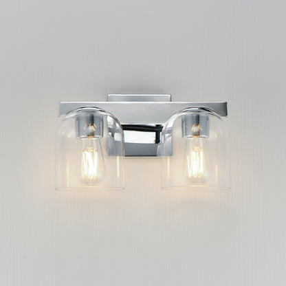 Maxim Scoop 2-Light Bath Vanity in Polished Chrome 21232CLPC