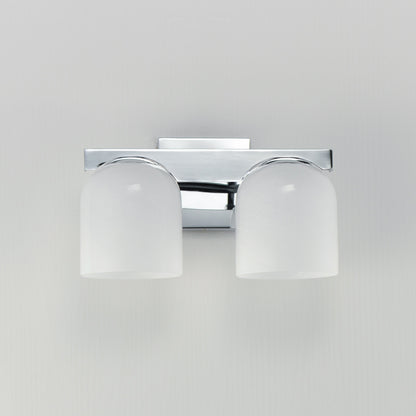 Maxim Scoop 2-Light Bath Vanity in Polished Chrome 21232MRPC