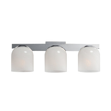 Maxim Scoop 3-Light Bath Vanity in Polished Chrome 21233MRPC