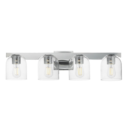 Maxim Scoop 4-Light Bath Vanity in Polished Chrome 21234CLPC