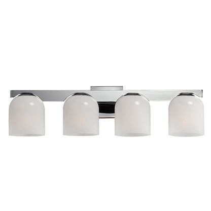 Maxim Scoop 4-Light Bath Vanity in Polished Chrome 21234MRPC