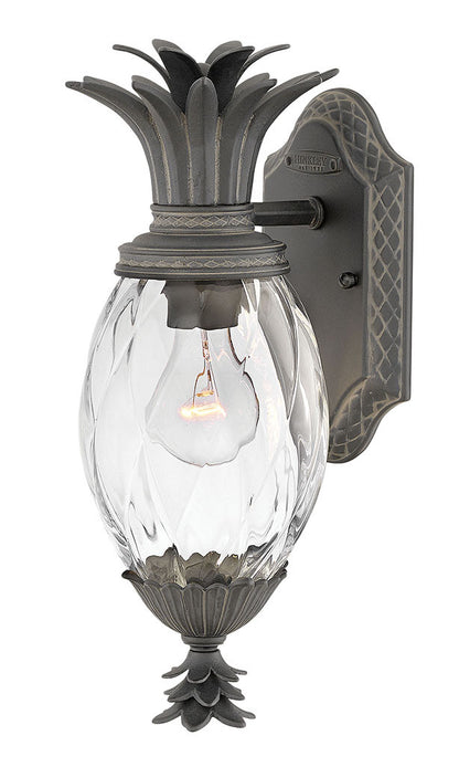 Hinkley Lighting Plantation Extra Small Wall Mount Lantern Museum Black 2126MB