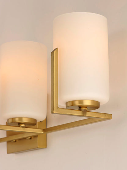 Maxim Dart 4-Light Bath Vanity in Satin Brass 21284SWSBR