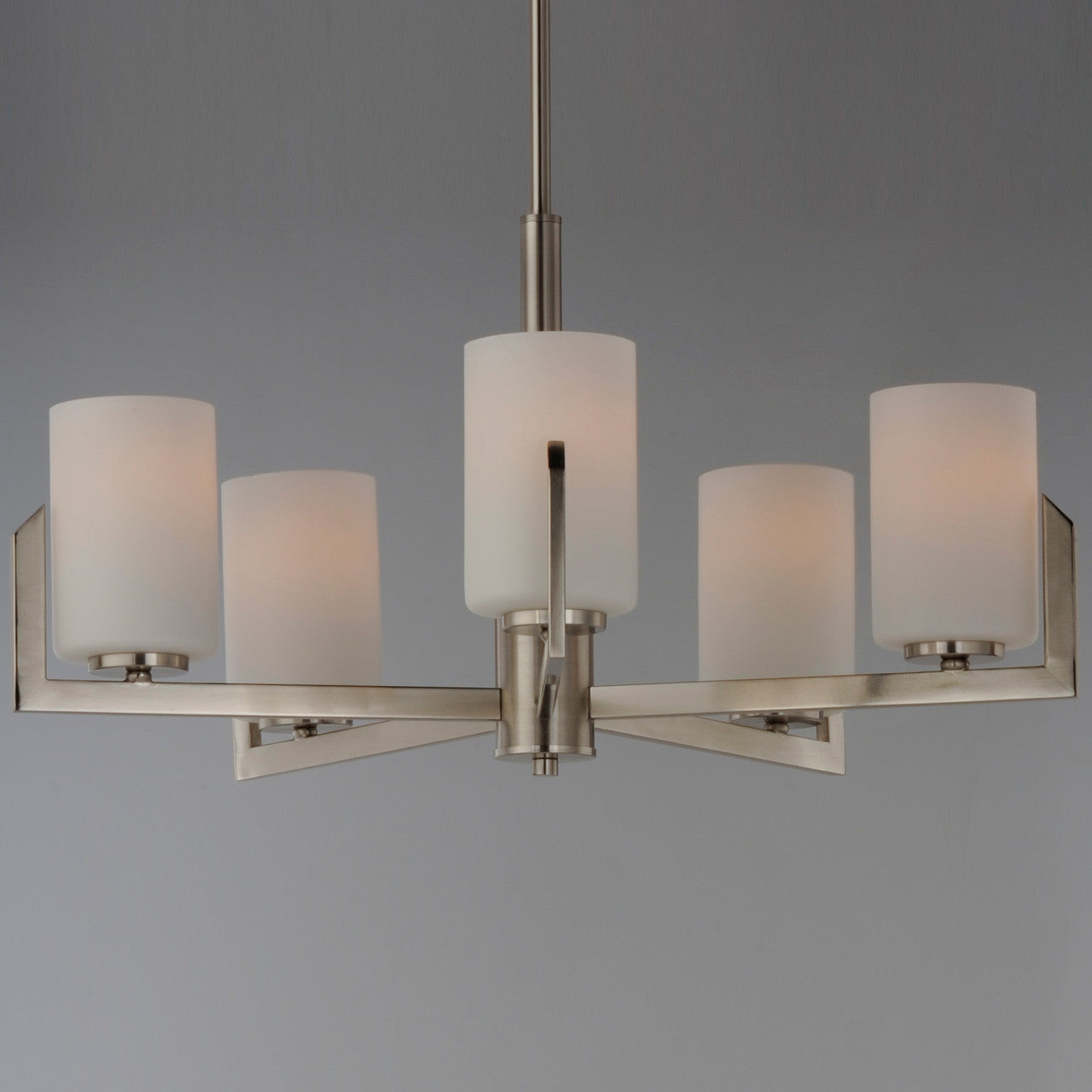 Maxim Dart 5-Light Chandelier in Satin Nickel 21286SWSN