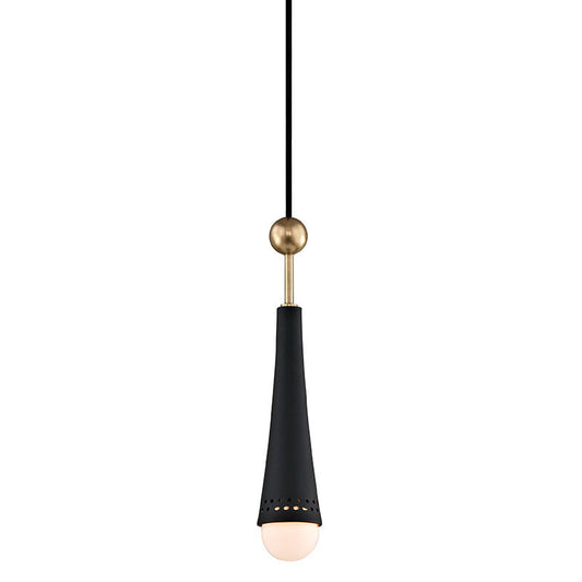 Hudson Valley Lighting Tupelo Pendant in Aged Brass 2130-AGB