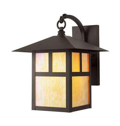 Livex Lighting Montclair Mission Collection 1 Light Bronze Outdoor Wall Lantern in Bronze 2133-07