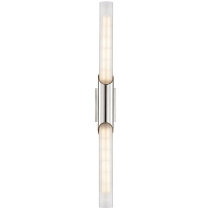 Hudson Valley Lighting Pylon Wall Sconce in Polished Nickel 2142-PN