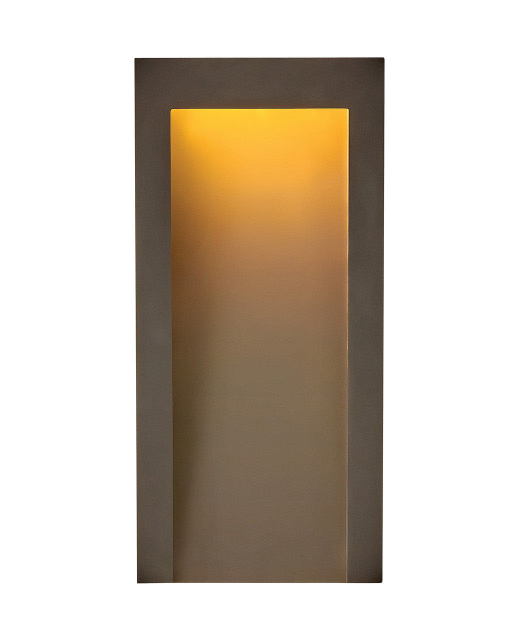 Hinkley Lighting Taper Medium Wall Mount Lantern Textured Oil Rubbed Bronze 2144TR