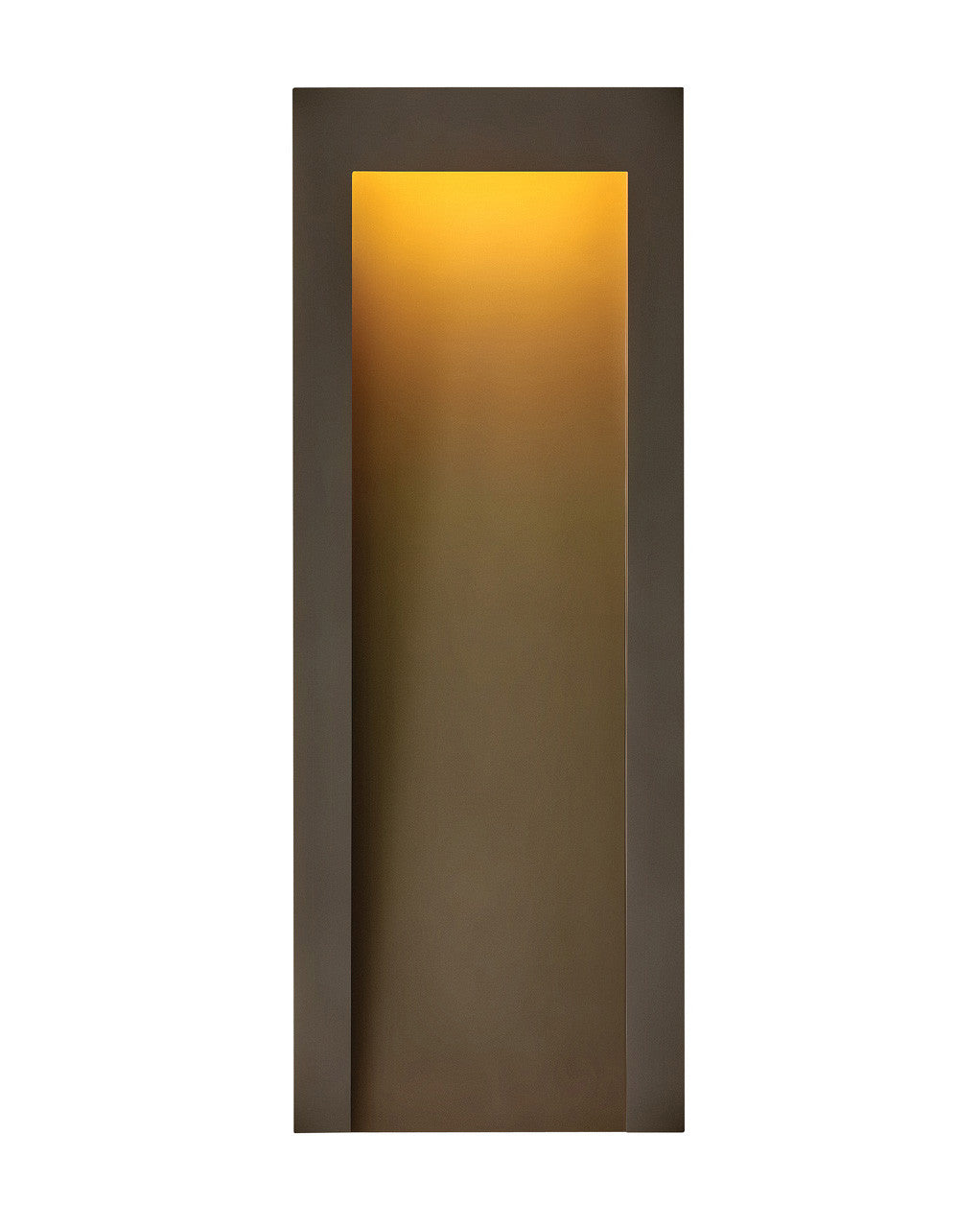 Hinkley Lighting Taper Large Wall Mount Lantern Textured Oil Rubbed Bronze 2145TR