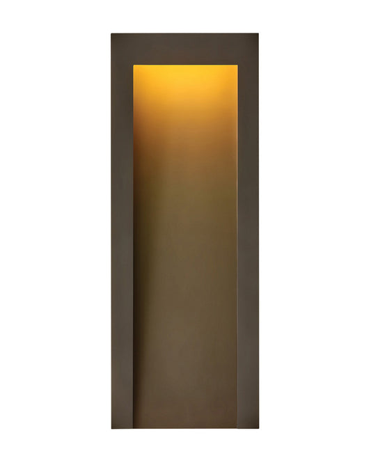 Hinkley Lighting Taper Large Wall Mount Lantern Textured Oil Rubbed Bronze 2145TR