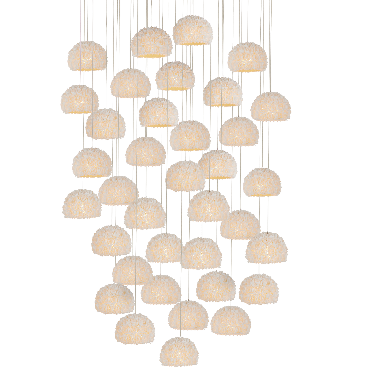 Currey & Co. Virtu 36-Light Round Multi-Drop 9000-1183