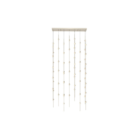 Sonneman Lighting Constellation Andromeda 36" Rectangle LED Pendant in Satin Nickel 2166.13C