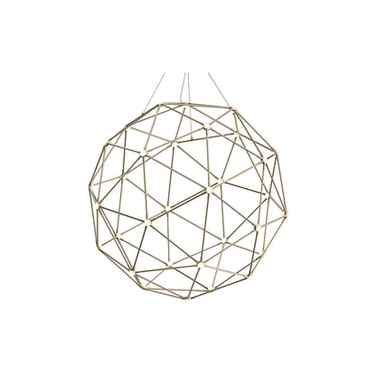 Sonneman Lighting Constellation Hedron LED Pendant in Satin Nickel 2170.13W