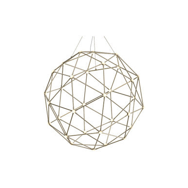 Sonneman Lighting Constellation® Hedron LED Pendant in Satin Nickel 2170.13W