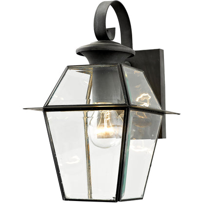 Livex Lighting Westover Collection 1 Light Charcoal Outdoor Wall Lantern in Charcoal 2181-61