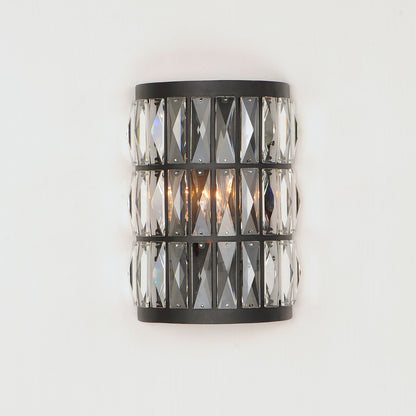 Maxim Madeline 2-Light Wall Sconce in Black 21812BCBK