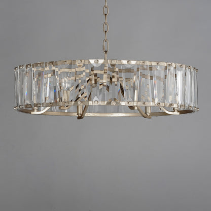 Maxim Odeon 6-Light Chandelier in Golden Silver 21866BCGS