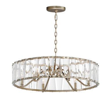 Maxim Odeon 6-Light Chandelier in Golden Silver 21866BCGS