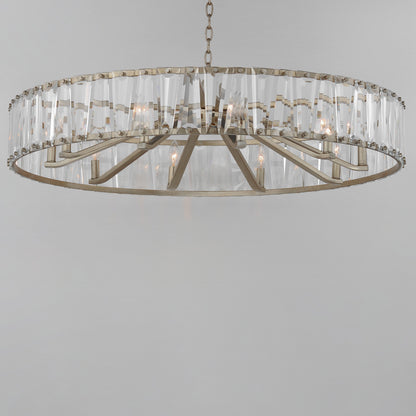 Maxim Odeon 10-Light Chandelier in Golden Silver 21869BCGS